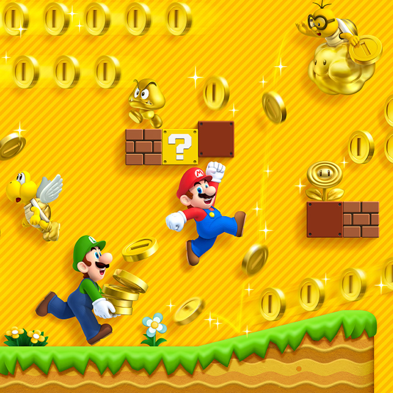 File:NSMB2 group art.jpg - Super Mario Wiki, the Mario encyclopedia