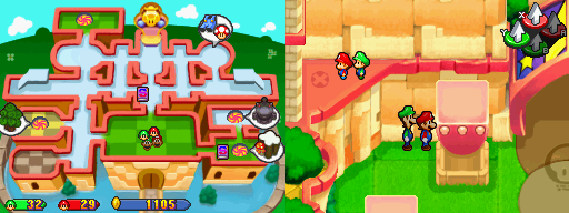 Location of the third beanhole in Princess Peach's Castle