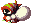 Battle idle animation of a Crook from Super Mario RPG: Legend of the Seven Stars