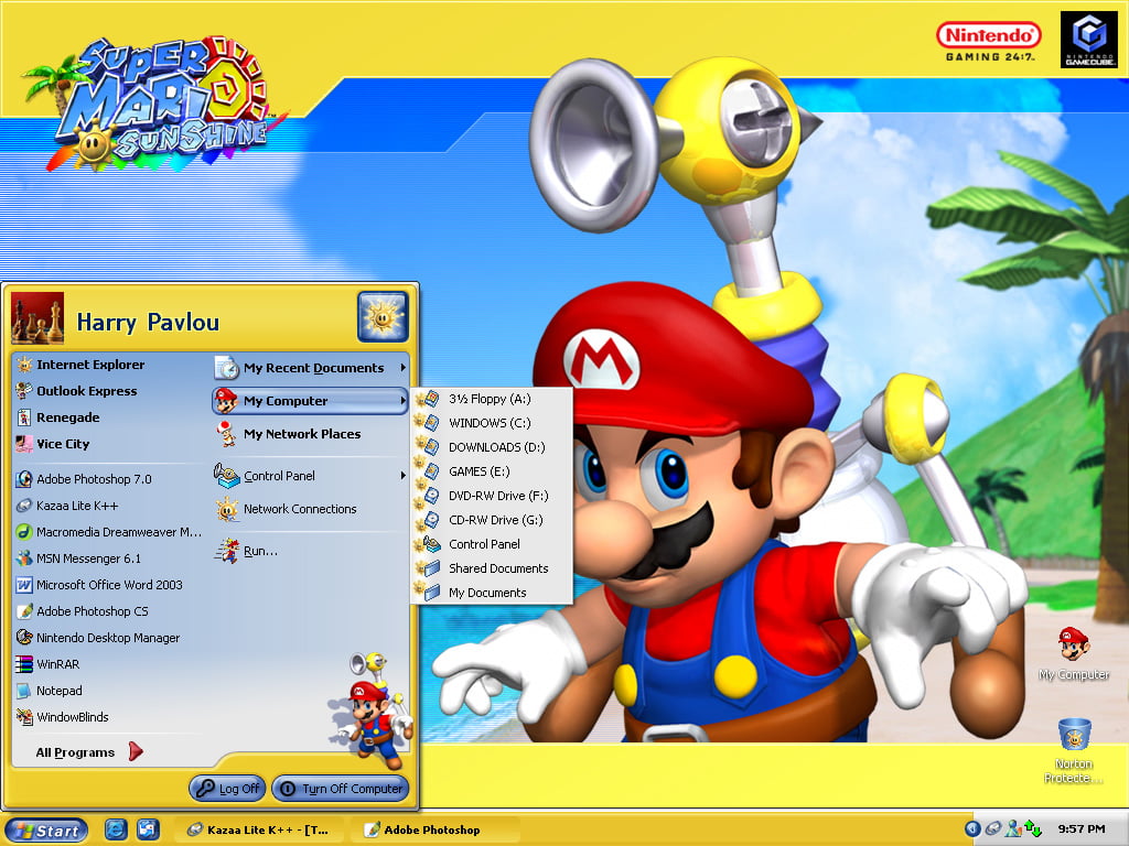 Nintendo Desktop Manager - Super Mario Wiki, the Mario encyclopedia