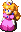 Sprite of Toadstool, from Super Mario RPG: Legend of the Seven Stars.