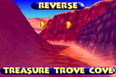 Screenshot of a track opening in the 2004 voxel engine build of Banjo-Pilot, for comparison with Diddy Kong Pilot's 2003 build