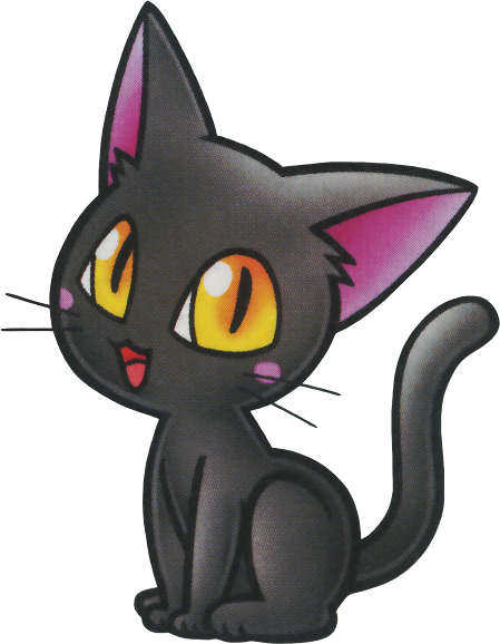 File:Black Cat Artwork Wario Land 4.png