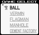 Game select