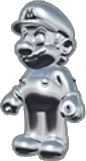 Mario's Silver Suit icon in Mario Kart Live: Home Circuit