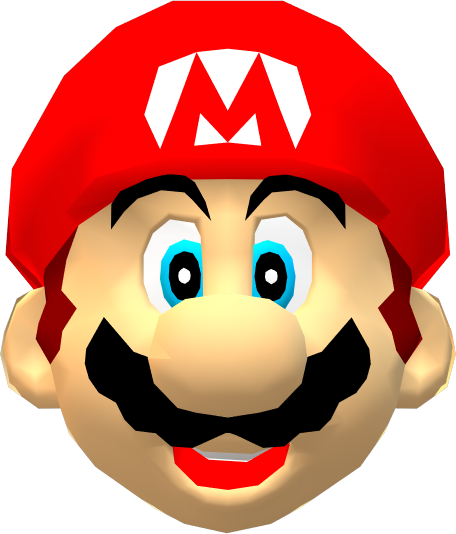 File:Mario's Head Model SM64.png