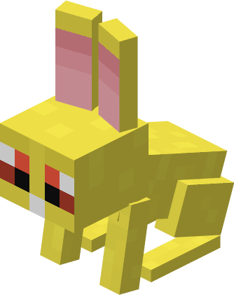 File:Minecraft Mario Mash-Up Black Rabbit Baby Render.png