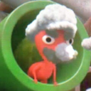 Obsessive Mario Fan's icon. It's a screenshot from Pikmin Short Movies.