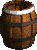 A Barrel Cannon from Donkey Kong Country (SNES)