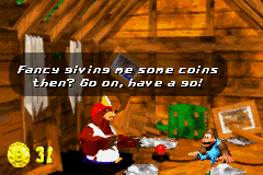 Boomer's Bomb Shelter in the Game Boy Advance version of Donkey Kong Country 3: Dixie Kong's Double Trouble!