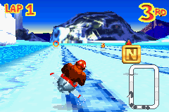 Screenshot of a letter in Diddy Kong Pilot's 2003 build