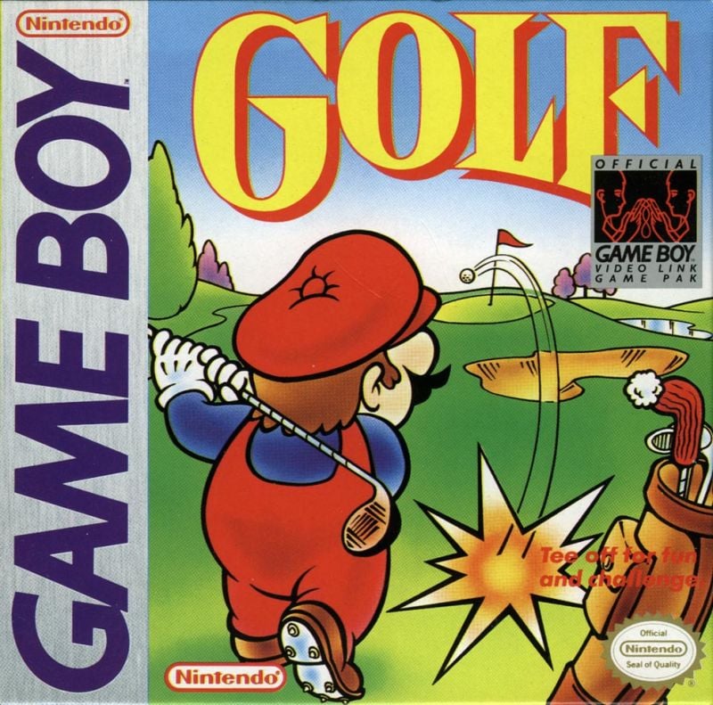 North American box art for Golf on Game Boy