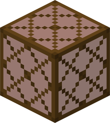 File:Minecraft Mario Mash-Up Brown Stained Glass Render.png