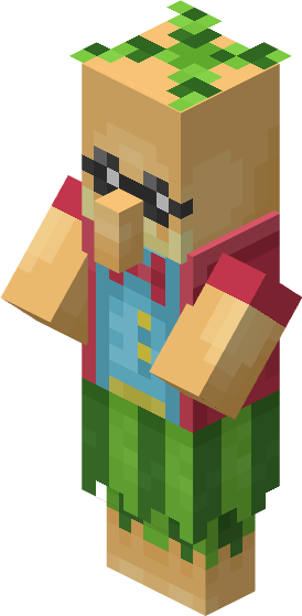 File:Minecraft Mario Mash-Up Jungle Armorer Villager Render.png