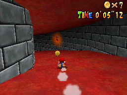 Mario in The Princess's Secret Slide
