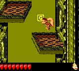 The G in Bazuka Bombard in Donkey Kong GB: Dinky Kong & Dixie Kong