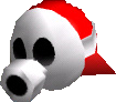 Render of a Snufit from Super Mario 64.