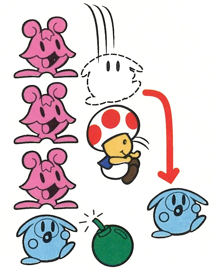 File:Toad throwing Wario Woods artwork.jpg - Super Mario Wiki, the ...