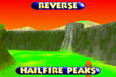 Screenshot of a track opening in the 2004 voxel engine build of Banjo-Pilot, for comparison with Diddy Kong Pilot's 2003 build