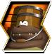 Klump's character selection icon from Donkey Kong Barrel Blast.