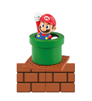Mario with a Warp Pipe Happy Meal toy