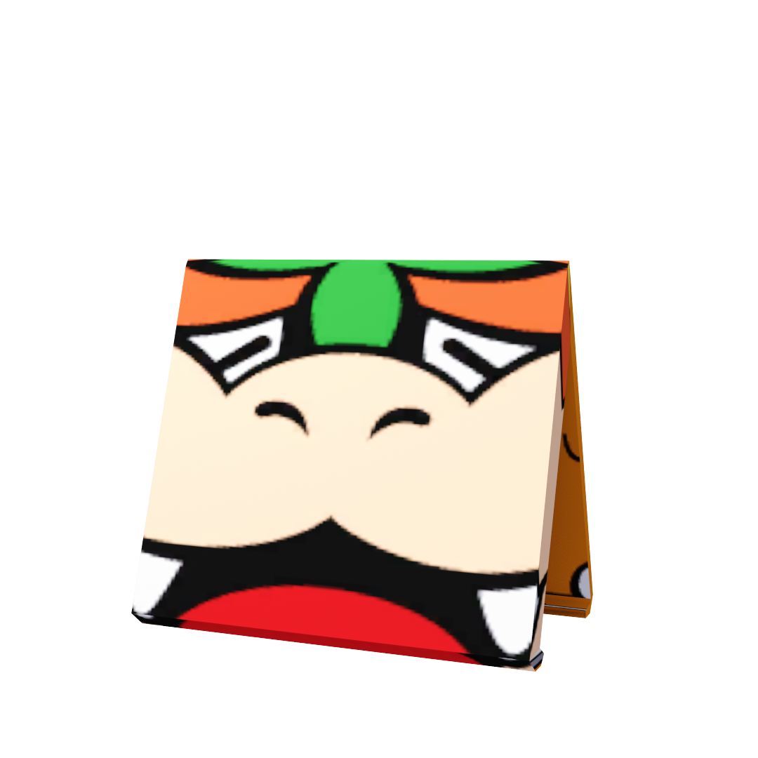 Folded Bowser