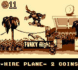 Funky's Flights II in Donkey Kong Land 2