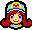 Mona's Stage Select Icon from WarioWare: Twisted!