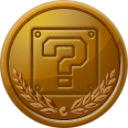 A bronze Special medal in New Super Mario Bros. U