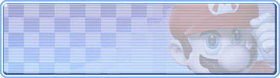 Mario's background banner from Mario Kart Arcade GP 2
