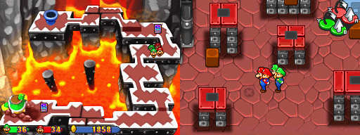Location of the third beanhole in Bowser's Castle