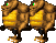 Sprites of Kuff 'n' Klout from Donkey Kong Country 3 for Game Boy Advance