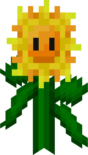 File:Minecraft Mario Mash-Up Sunflower Render.png