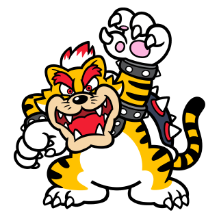 Meowser stamp from Super Mario 3D World + Bowser's Fury.