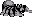 Squitter the Spider's sprite from the Game Boy games Donkey Kong Land 2 and Donkey Kong Land III.