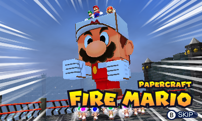 File:Fire Mario Papercraft.png