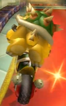 Bowser performing a Trick