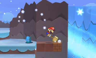 Location of the 63rd hidden block in Paper Mario: Sticker Star, revealed.