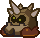 Sprite of a Cleft, from Paper Mario.