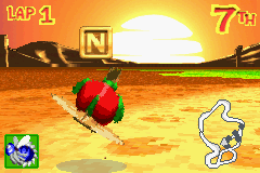 Screenshot of a letter in Diddy Kong Pilot's 2003 build