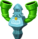 Sprite of the Sea Pipe Statue from Mario & Luigi: Bowser's Inside Story + Bowser Jr.'s Journey