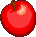 Sprite of an apple in Yoshi Topsy-Turvy