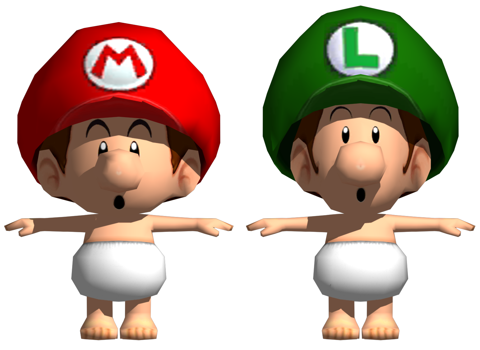 File:BabyMarioBabyLuigiYNI.png - Super Mario Wiki, the Mario encyclopedia