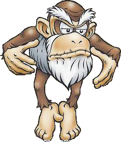 File Cranky Kong Card Png Super Mario Wiki The Mario Encyclopedia