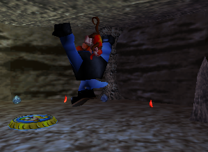 File:DK64 Crystal Caves Diddy Kasplat.png