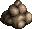 Sprite of a boulder from Donkey Kong Country 3 for Game Boy Advance