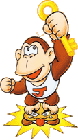 G&WG3 Donkey Kong Jr Holding Key.png