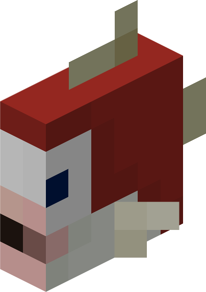 File:Minecraft Mario Mash-Up Tropical Fish Red Cichlid Render.png
