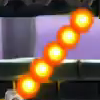 Squared screenshot of a Fire Bar from New Super Luigi U.