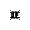 A Miiverse Pow Stamp from Super Mario Maker